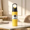 Nueva taza térmica de acero inoxidable 316, gran capacidad, alto valor estético, portátil para uso en exteriores, a prueba de fugas y resistente a caídas, taza térmica de mano