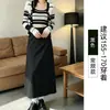 Saia Longa Elegante Feminina de Lyocell, Nova Coleção Primavera/Verão, Cintura Alta, Emagrecedora, Bodycon de Tencel, Comprimento Médio, Corte Evasê