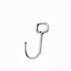 Ganchos Adhesivos de Acrílico de Lujo Ligero, Ganchos sin Taladro para Cocina y Baño, Ganchos para Abrigos y Sombreros para Detrás de las Puertas, Ganchos de Metal, Ganchos Adhesivos sin Rastro