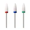 Venta directa de accesorios para máquinas pulidoras de cerámica para decoración de uñas, cabezales de pulido de cerámica, herramientas para quitar decoración de uñas al por mayor
