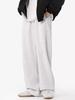 Pantalones Rectos Nuevos y Modernos para Parejas, Forrados de Felpa, Versátiles, Modernos, Pantalones Casuales Sueltos, Pantalones de Chándal de Color Sólido, Pantalones Largos