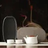 Juego de Té Kung Fu Portátil para Viaje con Bandeja de Té, Recipiente para Té, Juego en Caja de Regalo, Regalo Conmemorativo Souvenir de Alta Gama y Práctico, Personalizable