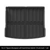 Adequado para tapete de porta-malas da série Volkswagen tapete de porta-malas especial TPE tapete de porta-malas de proteção ambiental completa tapete traseiro