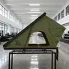 Tienda de Techo Pequeña para Coche, Tienda Plegable Exterior de Aleación de Aluminio con Techo Duro para SUV y Sedán, Venta al por Mayor Directa de Fábrica