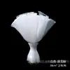 Papel de embrulho para buquê de fio spray fio de pérola onda dupla material de gaze para florista material de papel de embrulho