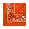 Pañuelo Cuadrado de Poliéster Retro Americano con Flor de Anacardo para Exterior Hip-Hop Street Dance Bandana Bufanda Mágica Multifuncional