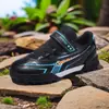 2026 Zapatos Nuevos para Niños Antideslizantes Entrenamiento Superficie de Cuero Impermeables Velcro Casuales Zapatos Deportivos Zapatos Deportivos Zapatos de Fútbol
