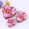 Caixa de doces de casamento chinesa caixa de lata caixa criativa para casamento caixa de doces em forma de coração caixa de presente caixa vazia