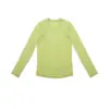 Camiseta de Manga Longa Lost Sheep em Lã Merino de Secagem Rápida com Proteção Solar, Camada Base Térmica Esportiva Outdoor Feminina em Merino