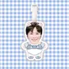Etiqueta de bagagem Li Yuchun pingente de mochila corrente para pendurar ornamento para pendurar etiqueta para pendurar em volta do TikTok