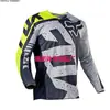 Maillot Transpirable de Secado Rápido para Ciclismo Jersey de Ciclismo Largo para Bicicleta de Montaña Traje de Carrera Downhill para Motocicleta Fox