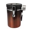 Pote de Café de Aço Inoxidável 304 Selado Pote de Armazenamento de Frutas Secas e Chá com Colher Pote de Grãos e Cereais Comércio Exterior Transfronteiriço