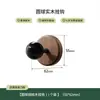 Nuevo Colgador de Ropa de Madera Maciza Nórdico Madera de Nogal Colgador Detrás de la Puerta Colgador de Ropa Sin Taladro Colgador de Ropa Montado en la Pared con Adhesivo Fuerte