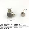 Conector de rosca rápida conector neumático de tubería de aire codo de rosca externa de rosca rápida latón niquelado rosca externa neumático en ángulo recto original