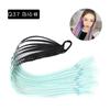 Pelucas de Cola de Caballo Dreadlock Estilo Europeo y Americano al por Mayor para Niños, Pelucas de Gomas Elásticas de Colores, Trenzas Boxeadora de Colores de Fibra de Alta Temperatura