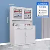 Gabinete Dispensador de Clínica, Gabinete Dispensador de Consultorio Médico, Gabinete para Medicina Estética y Dental, Gabinete Médico, Gabinete para Medicina Occidental de Acero Inoxidable, Estante para Medicamentos