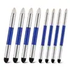 Venta al por mayor de fábrica pluma de pincel de papel 6 Paquete de 3 arte boceto pincel pintura con pincel pluma para difuminar estudiantes juego completo