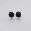 Europa e Estados Unidos quente novo 10mm baby star brincos brincos de aço inoxidável Drusy Stud Brincos