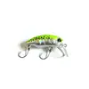 Nova Isca Minnow 2g 38mm Minnow Flutuante Robalo Aspes Isca Dura Isca Artificial Minnow Anzol Único