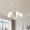 Luz principal moderna para quarto de estudo Bauhaus, luz geométrica de sala de jantar estilo industrial, lustre de arte de designer para hall de estar