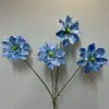 3 amapolas artificiales en colores otoñales para decoraciones de bodas de ensueño, accesorios de fotografía y decoración del hogar