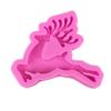 BK1074 correndo veado aromaterapia molde de gesso silicone molde