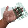 Nuevo Colgante Creativo de Gancho S Navideño Accesorios para Árbol de Navidad Gancho Verde Color Transparente Decoración de Gancho S Navideño
