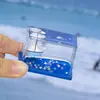 Céu Estrelado Mini Frasco Quadrado Gota de Óleo Astronauta Ampulheta Líquida Meninos e Meninas Frasco de Deriva Decoração de Mesa Pequenos Enfeites