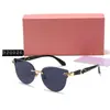 Novos Óculos de Sol Sem Aro Moda Europeia e Americana Olho de Gato para Mulheres, Óculos de Sol Personalizados Tendência Proteção Solar para Mulheres Transfronteiriço 320026