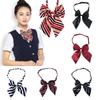 [Xiao Xia Song] flor de cuello para mujer decoración profesional coreana japonesa camisa de azafata de hotel camisa británica lazo