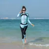 Traje de Neopreno Nuevo para Pareja Estilo Coreano Traje de Neopreno Surf Buceo Medusa Traje de Baño Dividido Traje de Baño Deportivo para Pareja