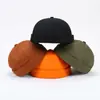 Sombrero de Melón Sombrero de Piso para Hombre Todo Fósforo Color Sólido Sombrero de Melón de Moda Tendencia Personalizado Sombrero de Piso para Hombres y Mujeres