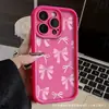 Funda Rosa para Teléfono Móvil Iphone16Promax 15 Anti-Caídas 14 Apple 13/12/11 Cubierta Protectora