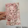 10X16 Borda Ondulada Desenho Animado Fofo Cartão Perfurado Corrente para Celular DIY Cartão Traseiro Pingente de Chaveiro Cartão de Papelão