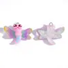 Venta Caliente Transfronteriza Dibujos Animados Insecto Libélula Mariposa Colgante de Resina Accesorios para Joyería DIY Colgante para Collar Bolsa Llavero