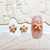 Nuevas Decoraciones de Uñas Trendy de Plumeria, Mezcla de Flores Pequeñas de Color Puro, Lindas Piezas DIY de Resina para Uñas y Accesorios para el Cabello