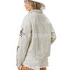 Comercio exterior transfronterizo primavera y otoño chaqueta abrigo caliente de lentejuelas Día de la Independencia europeo y americano chaqueta exterior de pana con lentejuelas ropa para mujer