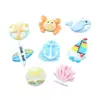 Nuevos Accesorios de Resina Serie Marina Accesorios para Pegamento de Crema DIY Funda para Teléfono Móvil Imán para Refrigerador Materiales Decorativos Venta al por Mayor