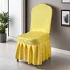 Funda de Silla para Banquete de Boda al por Mayor Funda Universal para Silla de Hotel Cubierta para Silla de Restaurante Establecimiento de Catering Funda Protectora para Asiento