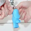 Extensor de Bico de Torneira de Silicone Bico Extensor à Prova de Salpicos para Uso Doméstico Conector de Lavatório Extensão de Torneira
