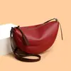 Bolsa Feminina Tendência deste Ano, Super Vendida, Couro Genuíno, Novo Modelo 2026, Super Popular, Toque de Luxo, Bolsa de Ombro e Transversal de Couro Bovino de Primeira Camada