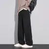 Calça Casual Masculina Nova Outono 2026, Calça Casual de Corte Reto Solta Estilo Americano, Calça Masculina Versátil para o Início do Outono