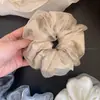 Gomita de Chifón Dulce y Suave para Mujer, Elegante Lazo para Cola de Caballo, Moderno Accesorio para Moño, Diadema Elástica