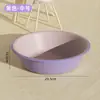 Lavabo doméstico, cubeta de plástico, tina para lavar ropa, lavabo de tamaño grande, versión engrosada, adecuado para dormitorios de estudiantes, para lavar ropa y como cubeta pequeña para lavar los pies