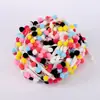Punto Transfronterizo Bricolaje Bola de Pelo al por Mayor Encaje de Poliéster Bola de Pelo Accesorios para Ropa Peluche Bola de Pelo Colorida Cinta de Encaje