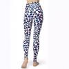 Pantalones deportivos de yoga con cintura alta y elásticos, estampados, para mujer, informales, XY576-1