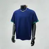Camiseta de Verano Nueva de Manga Corta para Hombre Estilo Americano, Marca de Moda de Hong Kong, Cuello Redondo Simple, Corte Holgado Casual, Top Versátil, Ropa de Moda para Hombre
