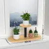 Soporte para Flores para Balcón, Estante de Flores de Pie para Sala de Estar, Soporte de Flores de Múltiples Niveles, Soporte de Macetas de Interior con Niveles