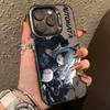 Funda de Teléfono Mecánica de Anime 18Pro Adecuada para Teléfono Apple 17Promax Color Plateado IMD Cobertura Total Transfronteriza 16/15