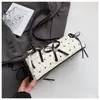 Bolsa de Ombro para o Dia a Dia com Design de Nicho para Mulheres 2025 Novo Estilo Menina Bolsa de Mão Fashion Bolsa de Ombro com Laço
